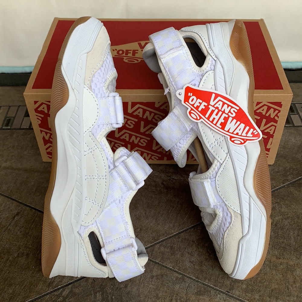 VANS VARIX TRI-LOCK CHECKER True White WMNS - Picture 6 of 13